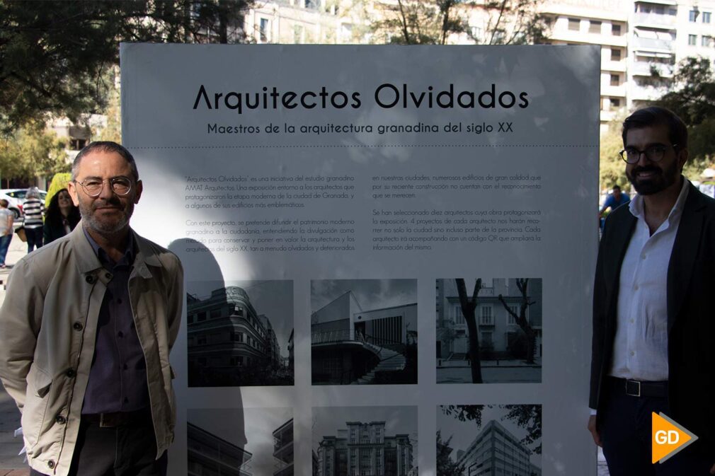 foto presentacion exposicion Arquitectos Olvidados