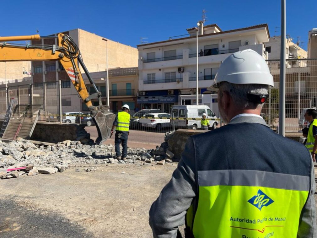 Granada.- Puertos.- García Fuentes califica de "histórico" el derribo de la valla para el paseo marítimo de Varadero