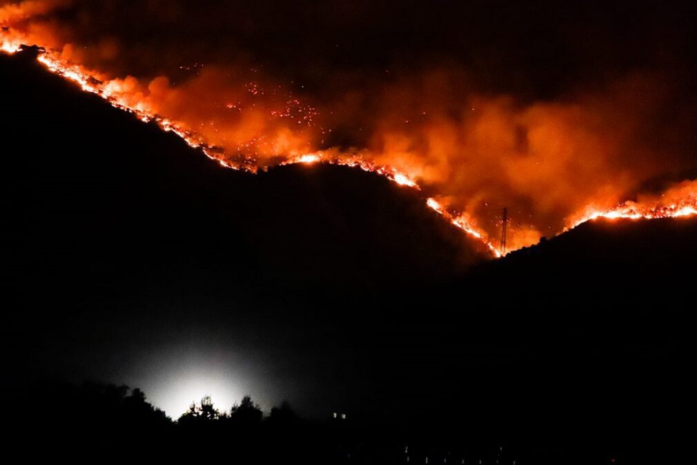 incendio los guajares - foto celia perez