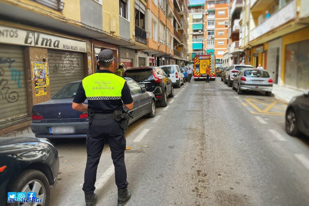 policia-local-granada-suceso-escape-gas-pajaritos