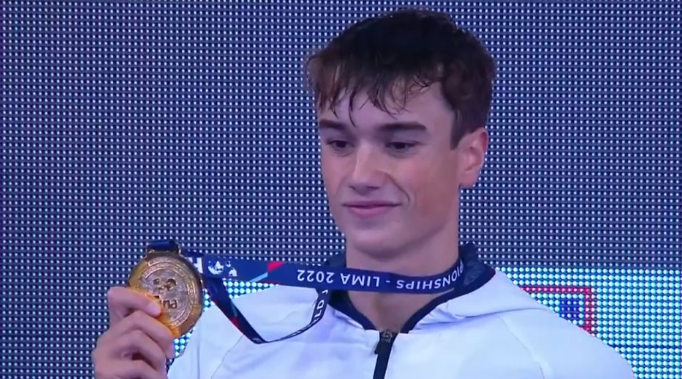 carlos garach medalla oro lima campeonato del mundo junior