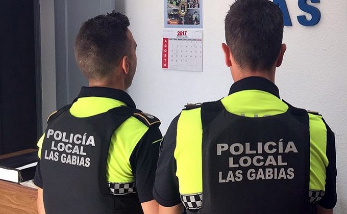 Agentes del cuerpo de Policía Local de Las Gabias