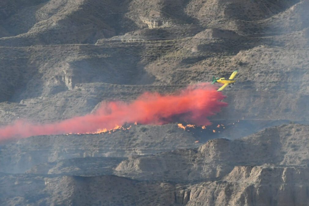 Incendio Gorafe 25 octubre 2022