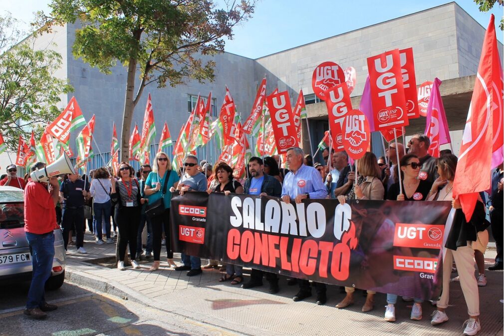 Concentración Día Mundial por el Trabajo Decente