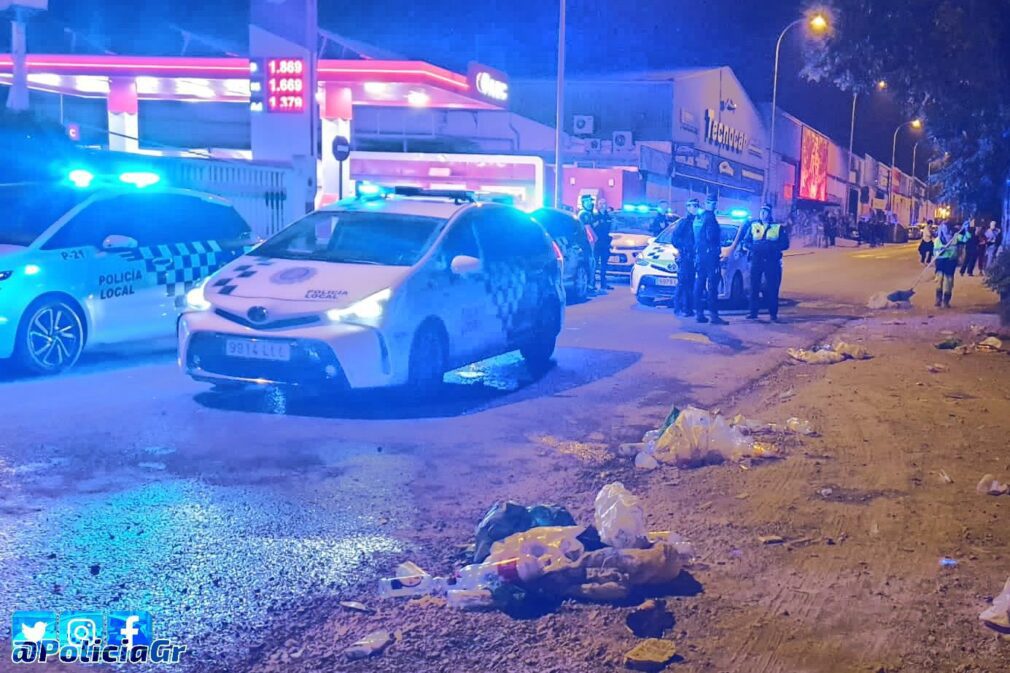 Policía Local Fiesta Bobadilla 300 personas