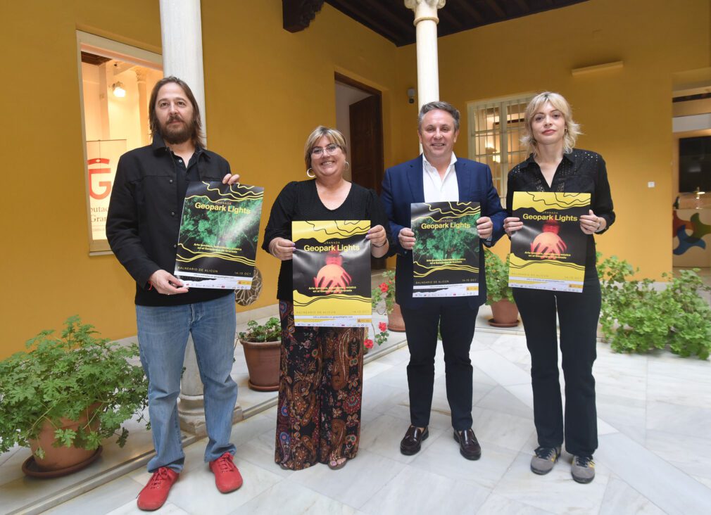 presentacion festival Granada Geopark Lights, ipurtacion granada