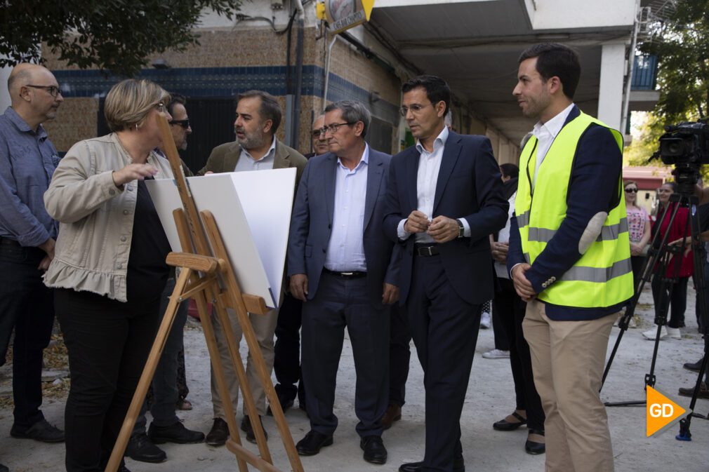 La Diputación Provincial y el Ayuntamiento de Granada han emprendido las obras de mejora en 15 en calles y plazas del distrito Norte de Granada (3)