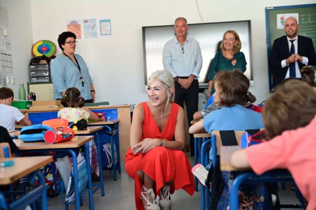 Granada.- Educación.- Del Pozo asegura que la provincia cuenta con 91 aulas más en el sistema educativo este curso