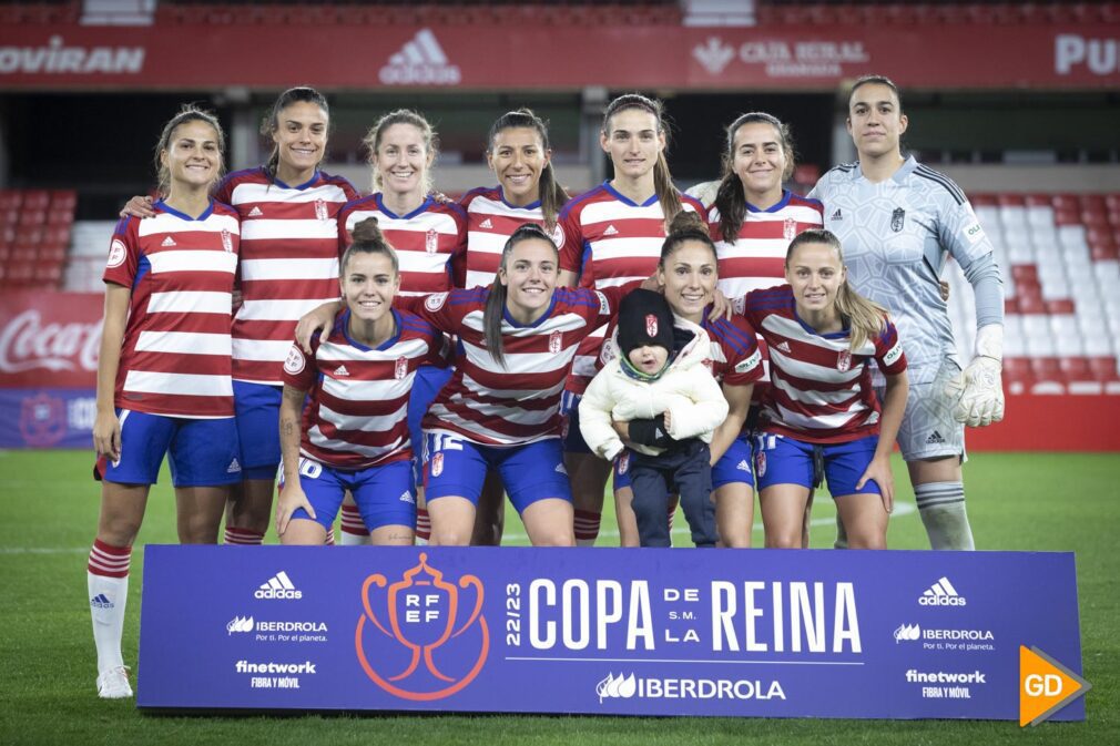 Partido de Copa de la Reina entre el Granada CF Femenino y el Real Betis Femenino