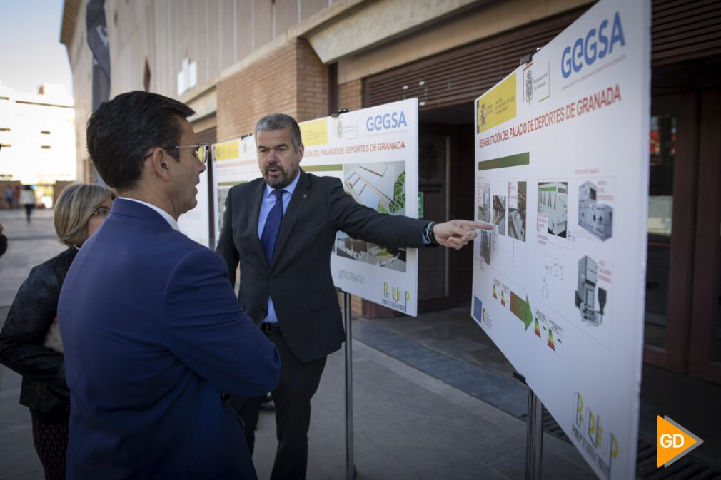 presentacion del proyecto de mejora del Palacio de Deportes de Granada