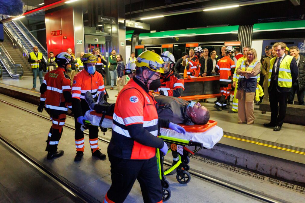 Simulacro Metro Granada2