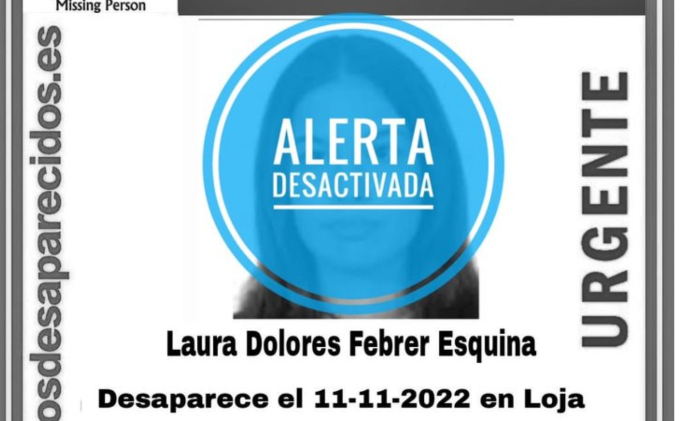 Laura desaparecida Loja