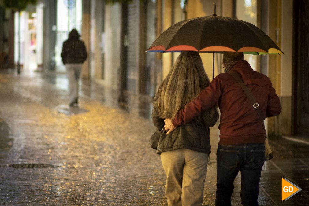 Lluvia en Granada