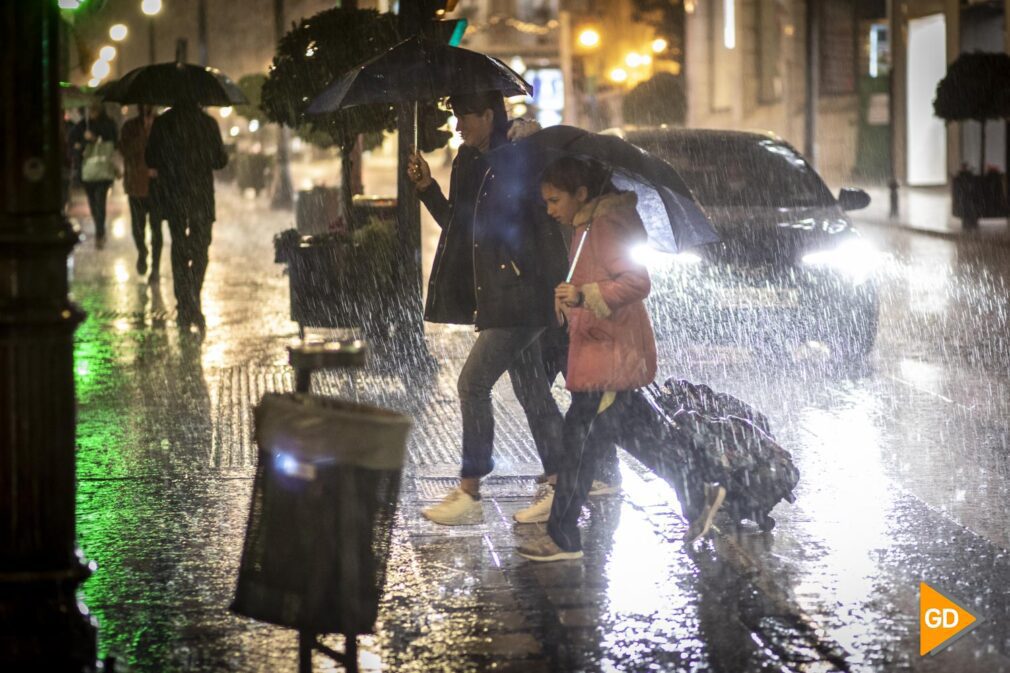 Lluvia en Granada