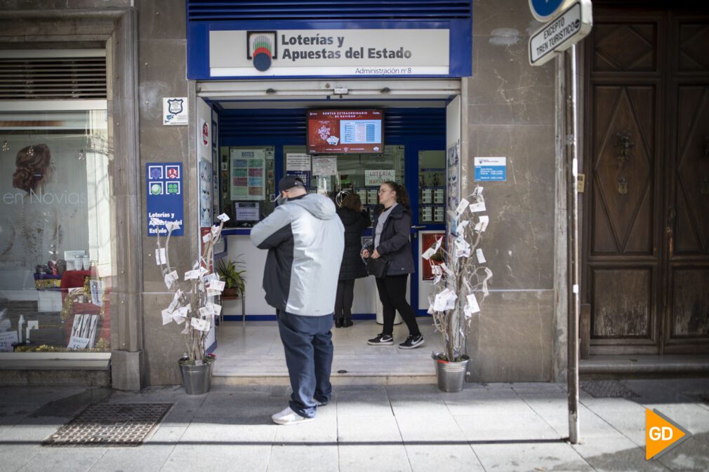 Puesto de lotería en Granada