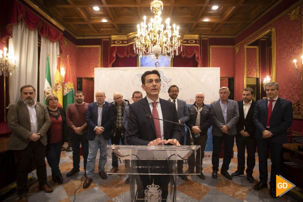 Rueda de prensa en el Ayuntamiento de Granada por el tema de la Agencia de Inteligencia Artificial