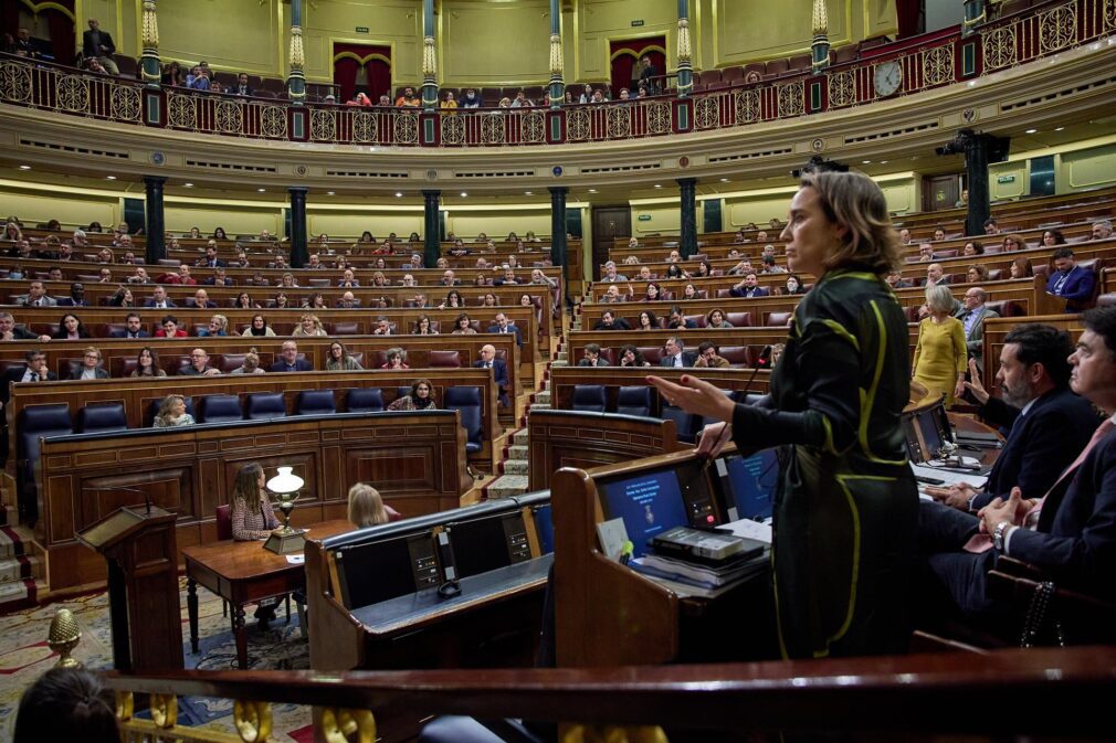 La secretaria general del Partido Popular, Cuca Gamarra. - Jesús Hellín - Europa Press