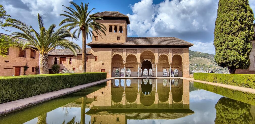 The Alhambra of Granada. Nazari monumental complex