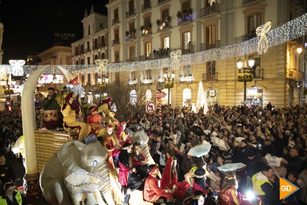 Cabalgada de los Reyes Magos en Granada