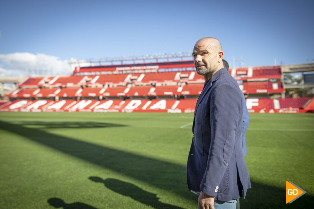 Rueda de prensa de Paco Lopez como nuevo entrenador del Granada CF