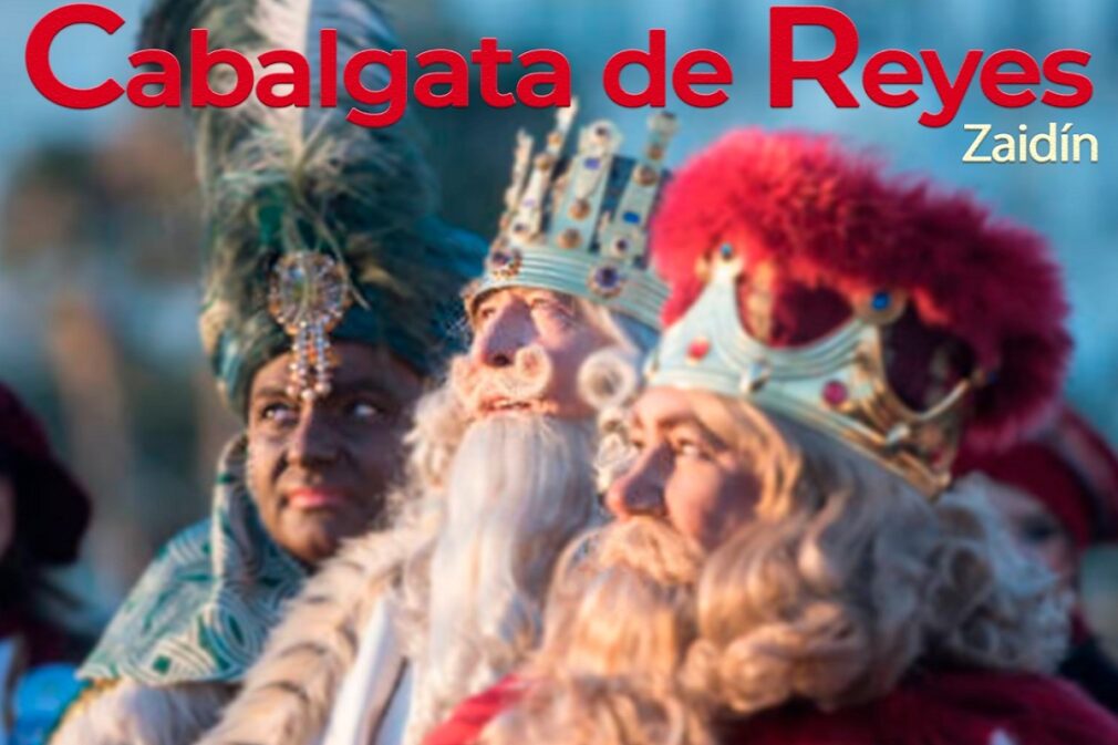 cartel cabalgata reyes zaidin