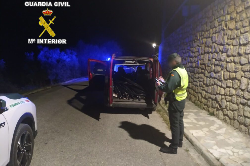 huetor-santillan-detenido-robo-cobre-guardia-civil