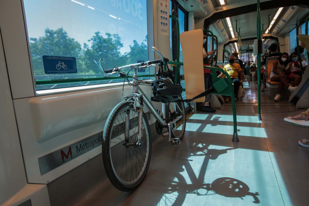 Una bicicleta en el metro | Foto: Archivo