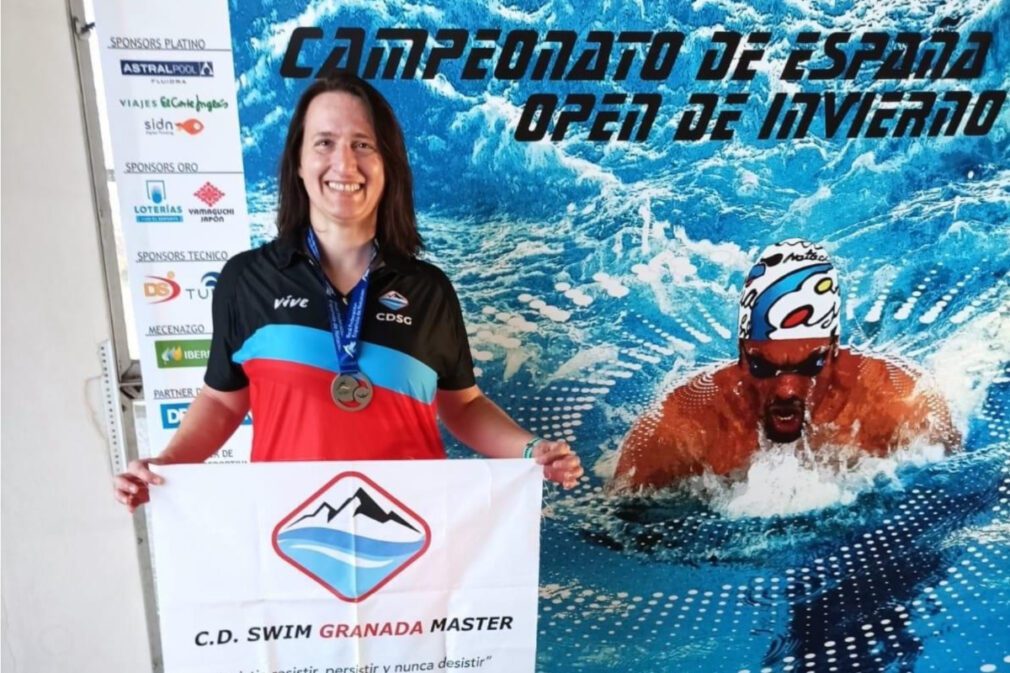 Lidia Calvente, subcampeona de España de aguas abiertas
