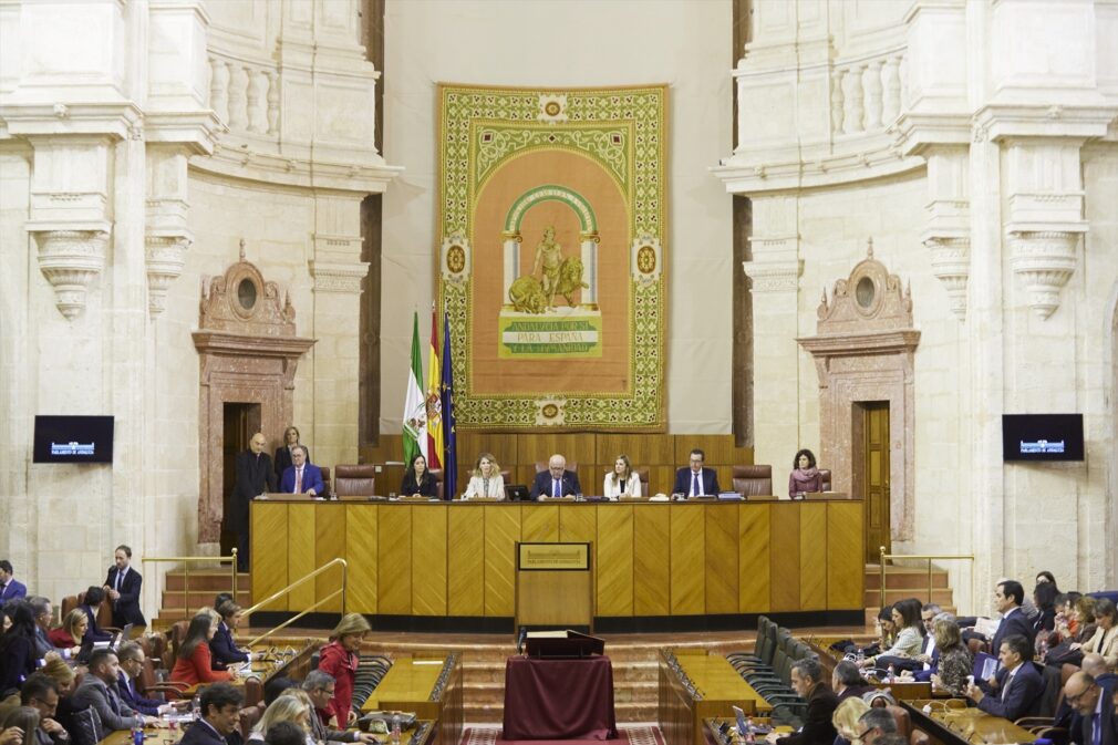 Primera jornada del Pleno del Parlamento andaluz