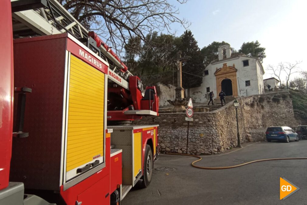 Incendio Ermita del Santo Sepulcro del Sacromonte Javi Gea