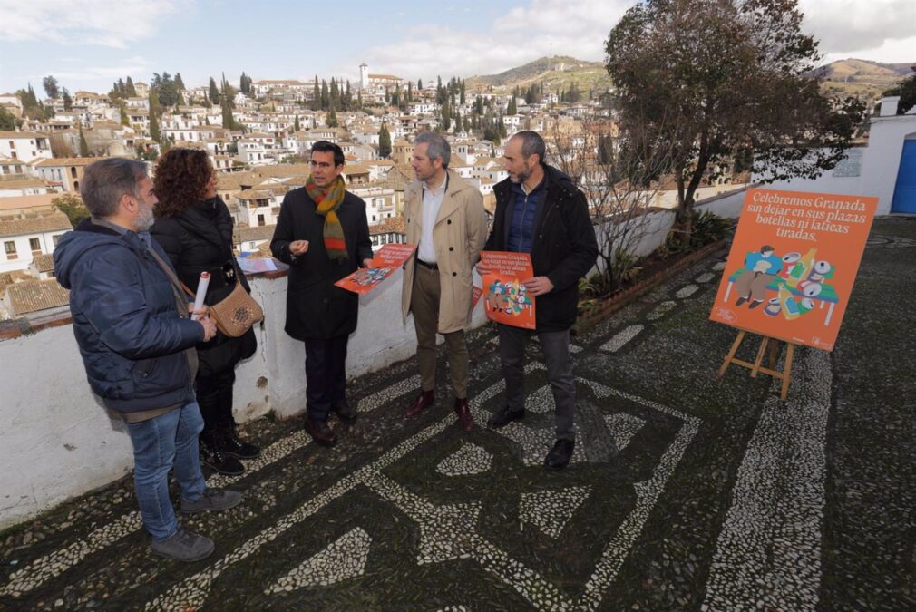 Granada.- El Ayuntamiento refuerza la limpieza y la seguridad en la Red de Miradores