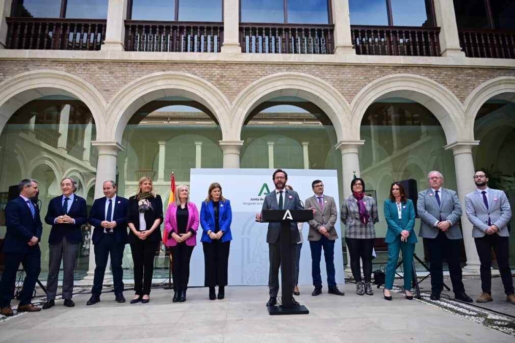 Conmemoración del 8M en la Junta en Granada