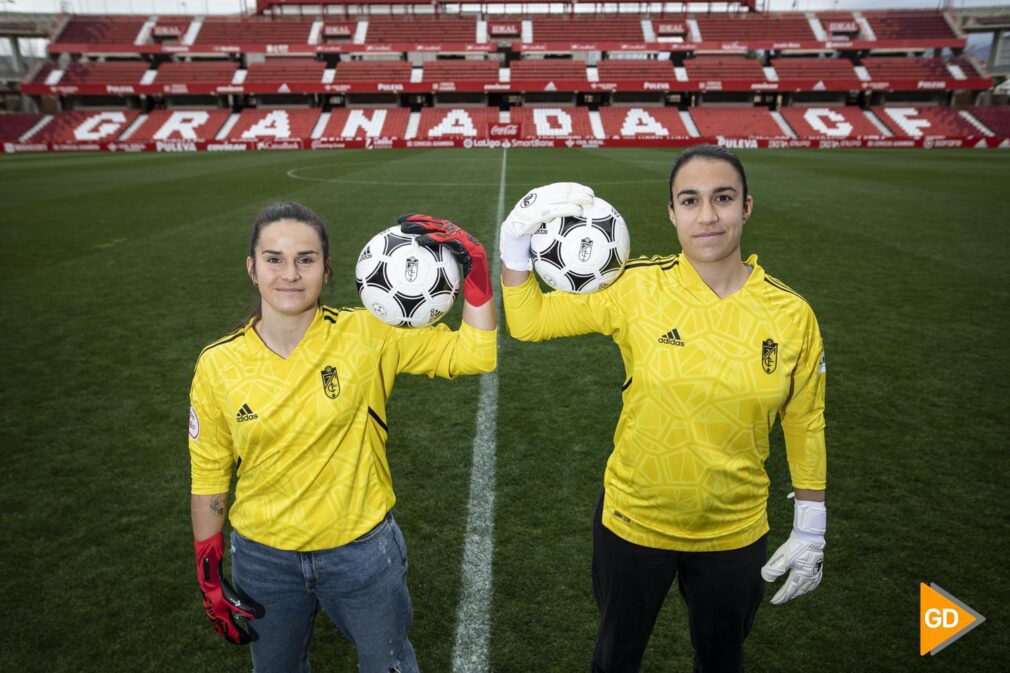 Entrevistas con las jugadoras del Granada CF Femenino Andrea Romero y Sandra Estevez