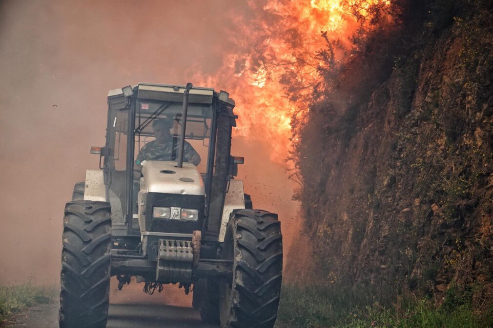 Incendios en Asturias