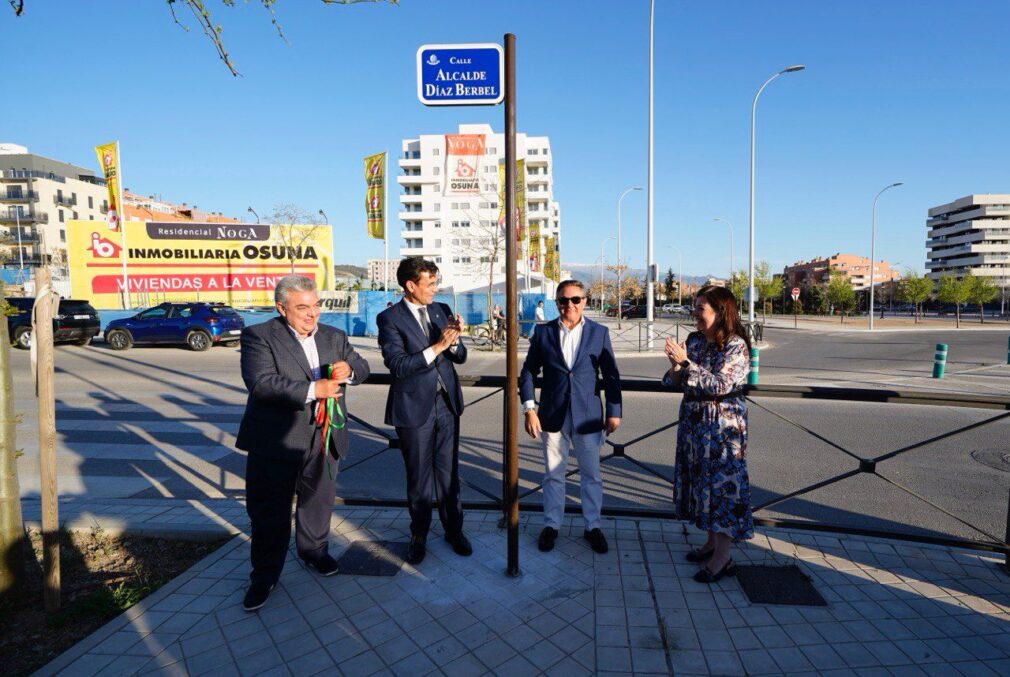 calle dedicada a Gabriel Díaz Berbel