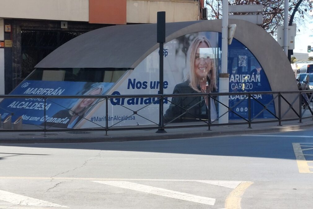 campaña marifran carazo pp metro de granada - foto unidas podemos