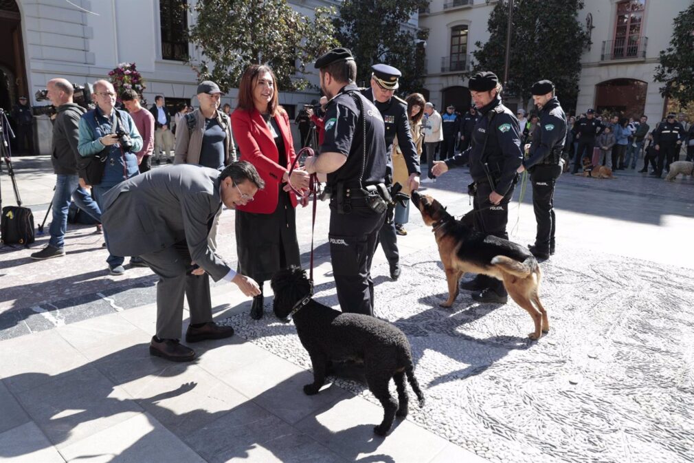 Granada.- Granada celebra unas jornadas de instrucción de unidades caninas con agentes de distintos Cuerpos