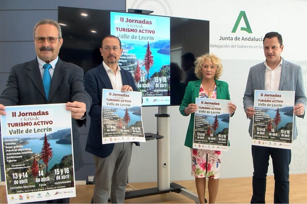 Granada.- Turismo.- El Valle de Lecrín se prepara para acoger las II Jornadas y Feria de Turismo Activo