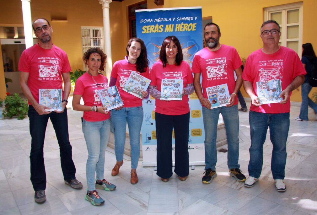 Granada.- Diputación se suma a la campaña para concienciar sobre la donación de médula y sangre en los colegios