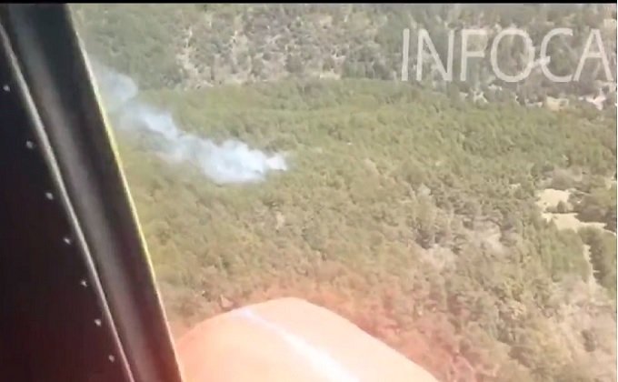 incendio forestal cañar