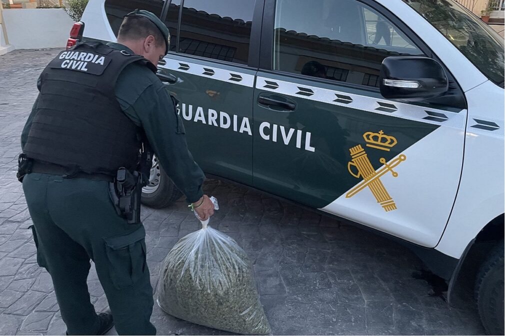 marihuana incautada guardia civil