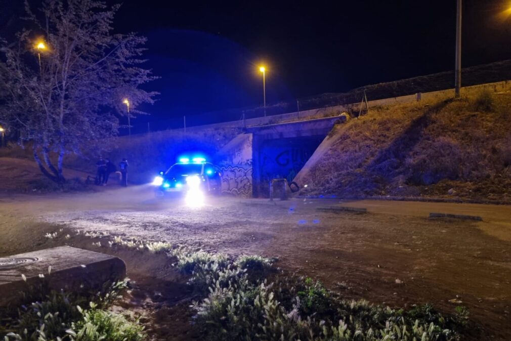 policia-nacional-acceso-parque-tico-medina-botellon-apuñalamiento