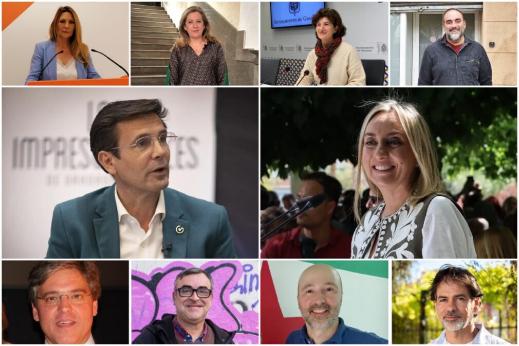 Candidatos a la Alcaldía de Granada elecciones municipales 28M