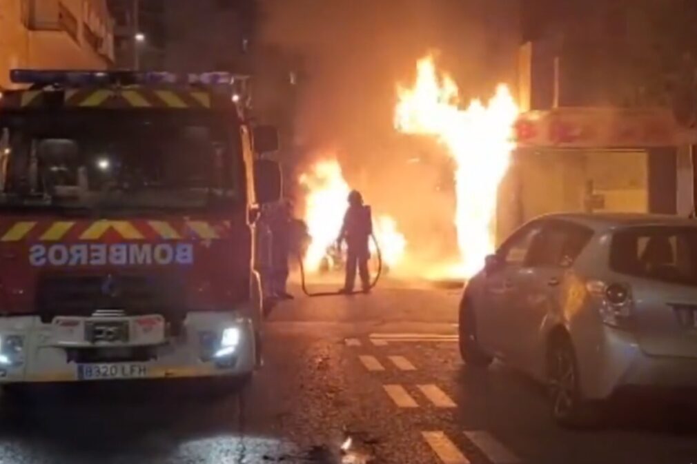 Incendio calle Martínez Campos