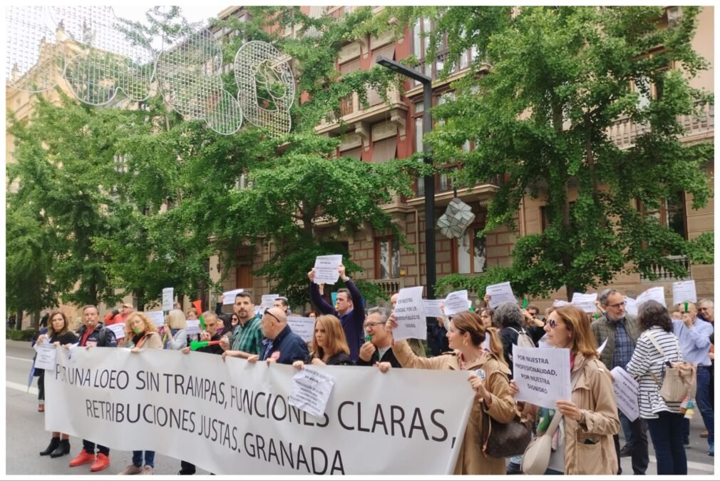 Manifestación funcionarios justicia