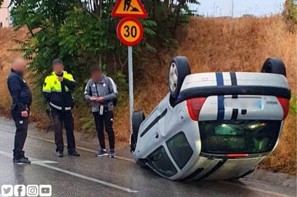 accidente avenida alpujarras