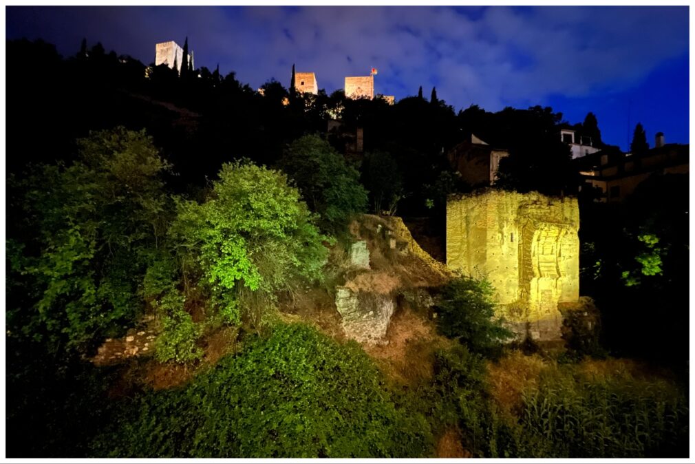 Iluminación rio Darro