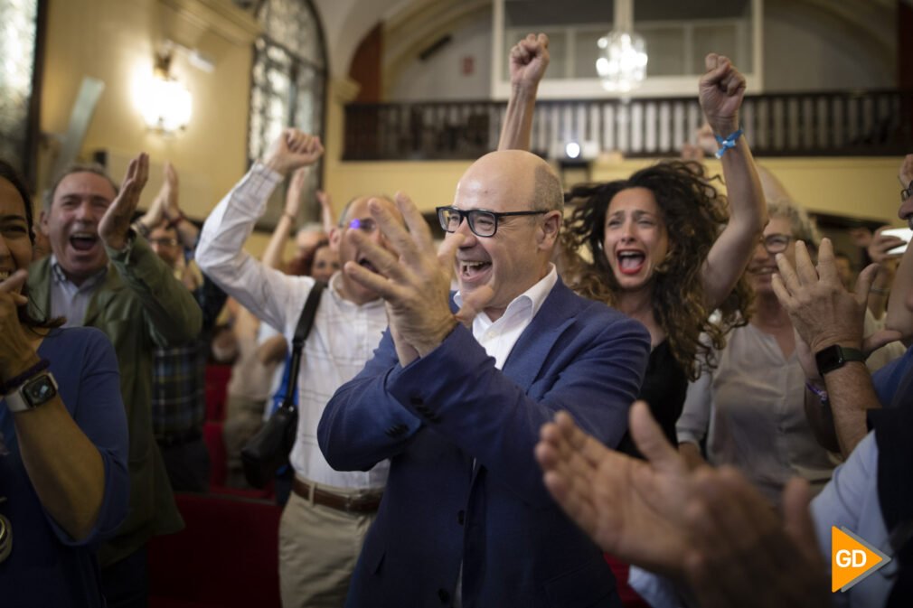 Elección de Pedro Mercado como nuevo rector de la Universidad de Granada