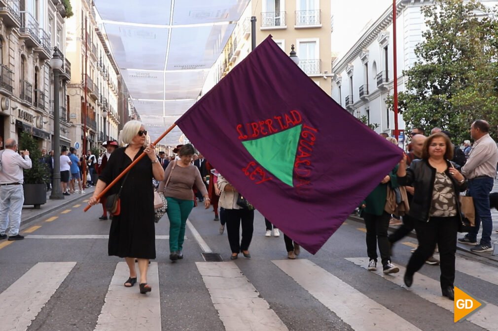 Granada rinde homenaje a Mariana Pineda con una procesión cívica y una ofrenda floral - Celia Perez-6