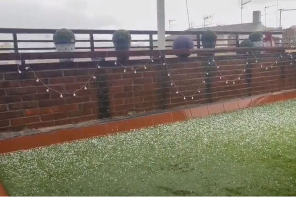 Granizo en Granada